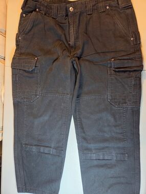 Duluth Trading Fire Hose 44x30 Cargo Pants Kneepad Pouch Belt Keeps Utility Work